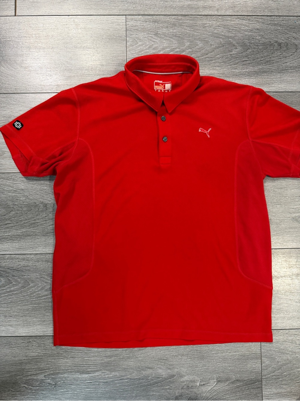 Puma Men’s Golf Red Polo T-Shirt